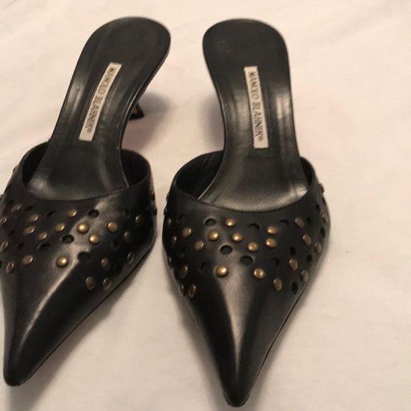 Manolo Blahnik mules!  Excellent condition! - Picture 4 of 6